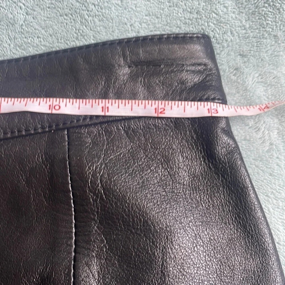G3 (GIII) black leather mini skirt, good condition - Picture 5 of 6